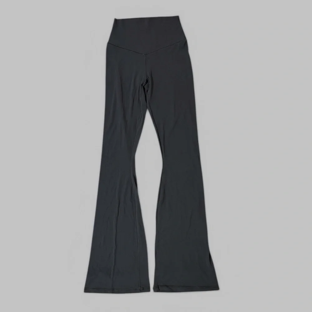 Offline By Aerie Gray Real Me High-Rise Bootcut Flare Leggings - Picture 4 of 7